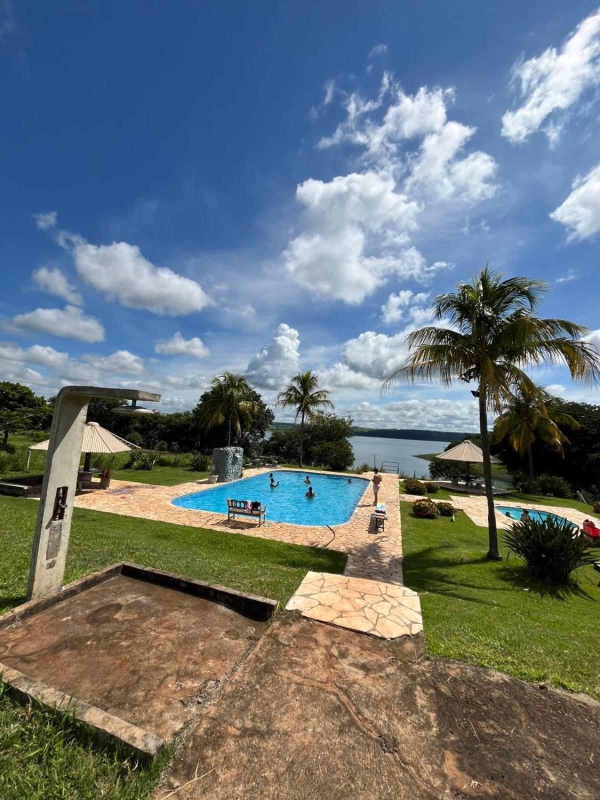 Hotel Fazenda Morro De Pedra Nova Ponte ภายนอก รูปภาพ
