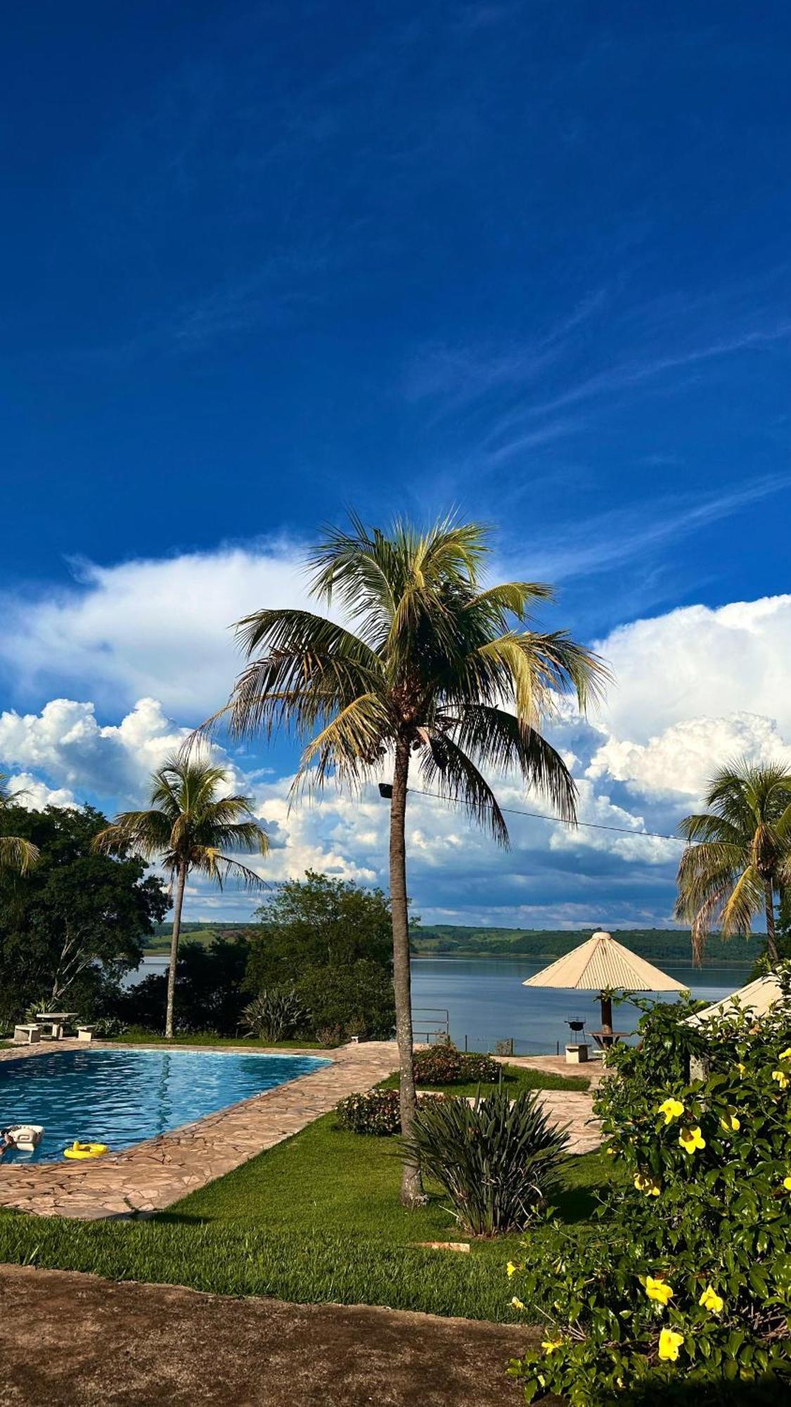 Hotel Fazenda Morro De Pedra Nova Ponte ภายนอก รูปภาพ