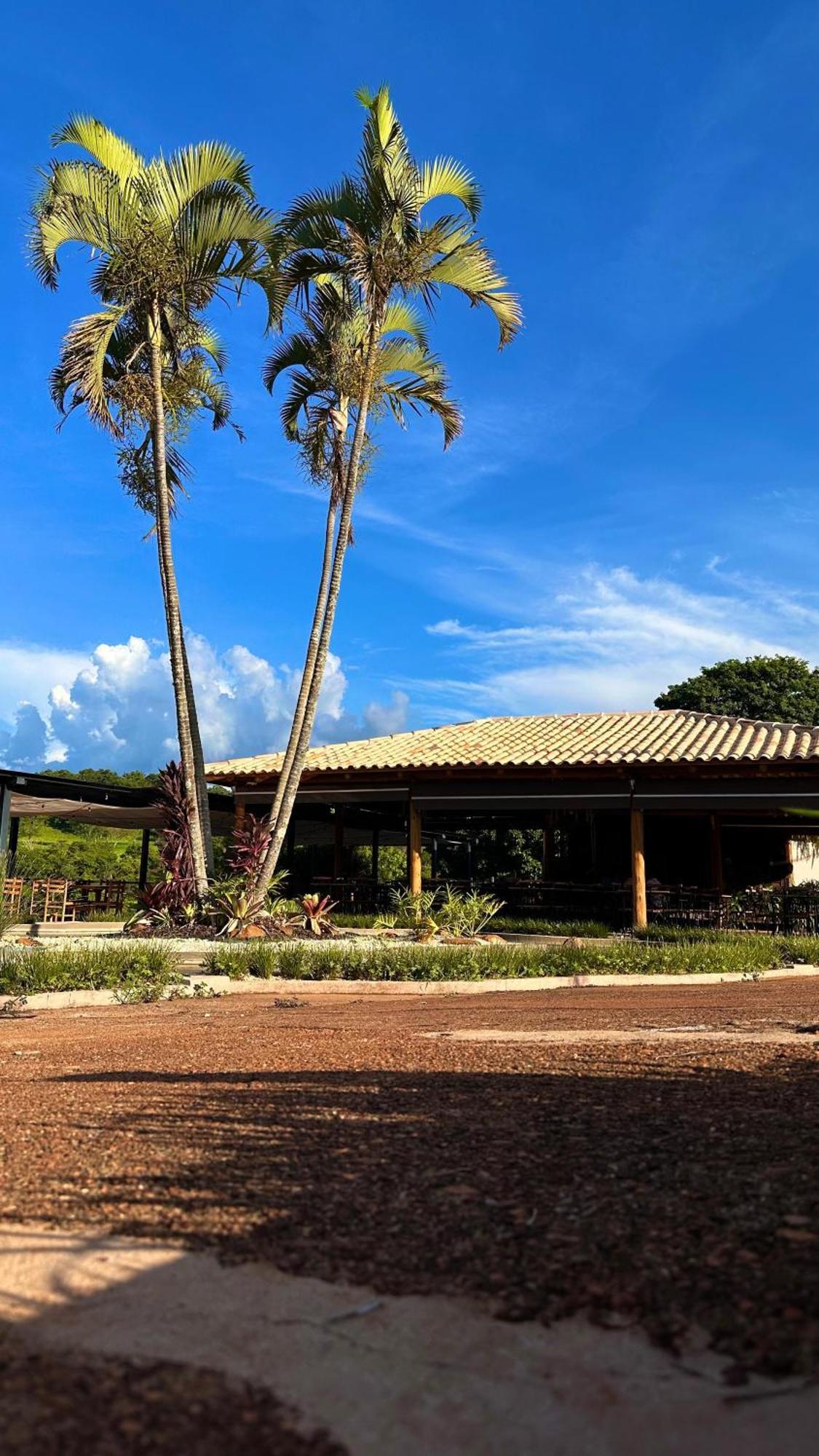 Hotel Fazenda Morro De Pedra Nova Ponte ภายนอก รูปภาพ